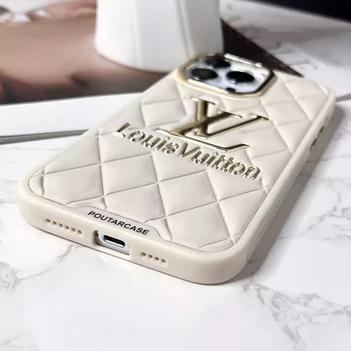 LVロゴ ホットスタンプ iphone16ケース   