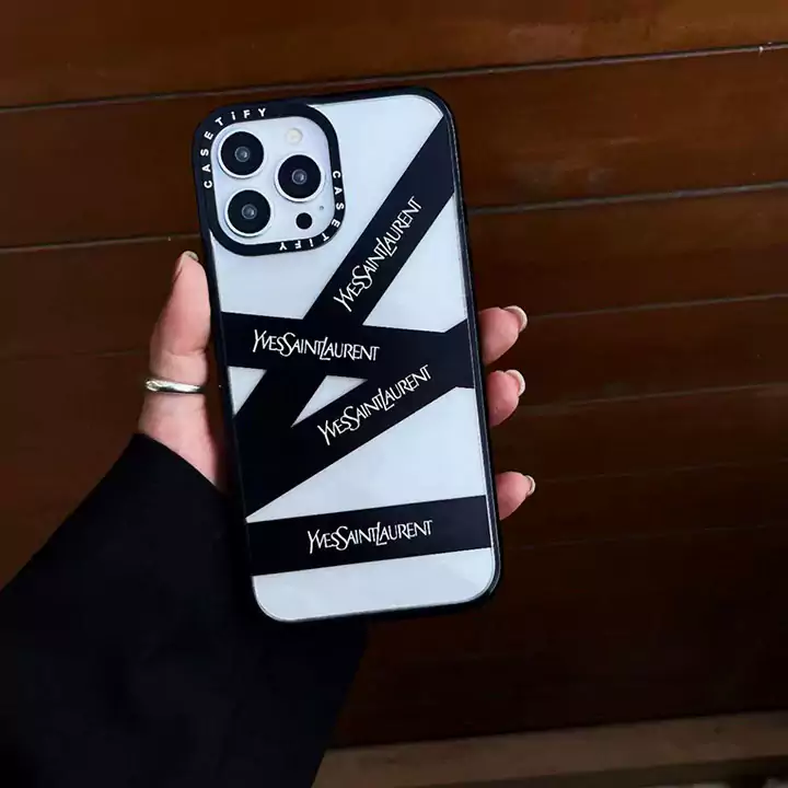 YSL iphone16 スマホケース 透明