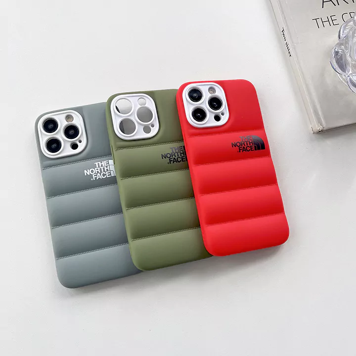 The North Face iphone16 plusケース ダウンジャケット風