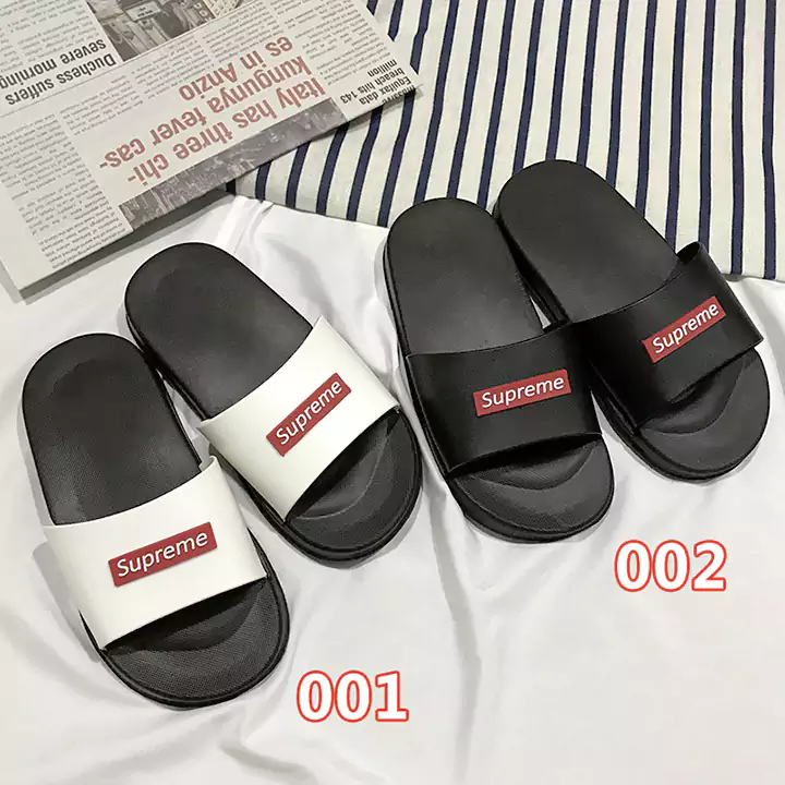 supreme サンダル 男女ペア