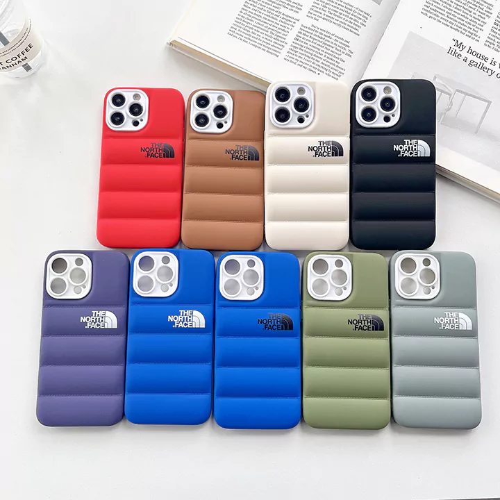 The North Face iphone16 plusケース シリコン