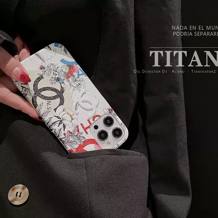 chanel iphone16 plusケース花柄