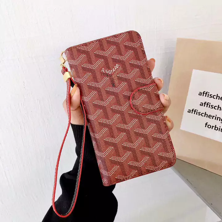 Goyard iphone16 pro maxケース 財布カード入り