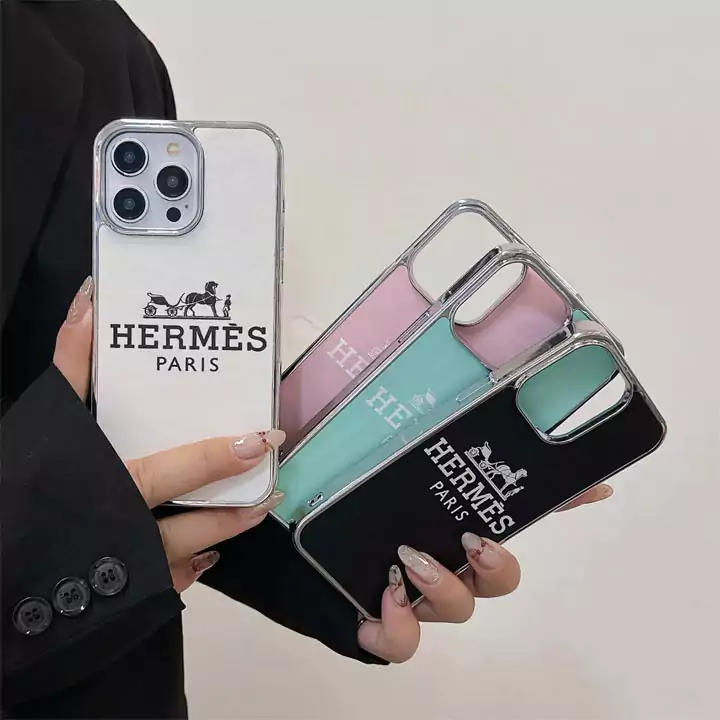 hermes iphone16 proケース 光沢感