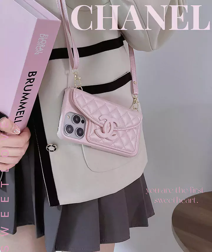 Chanel iphone16 proケースショルダー