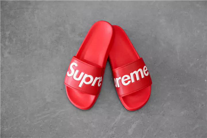SUPREME ロゴ ビーチ サンダル