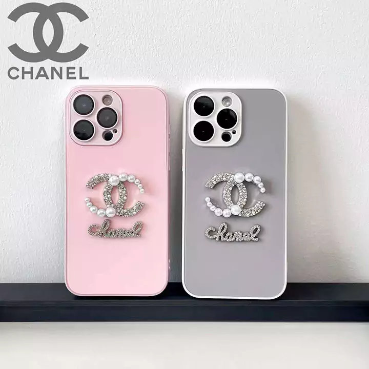 chanel iphone16ケース 背面 ガラス