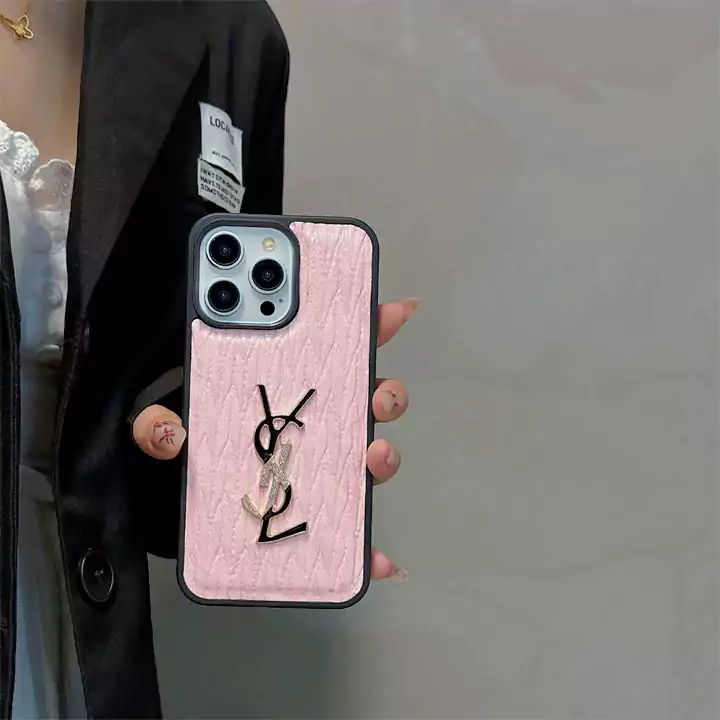 ブランド YSL iphone15 ケース ブランドロゴ付き