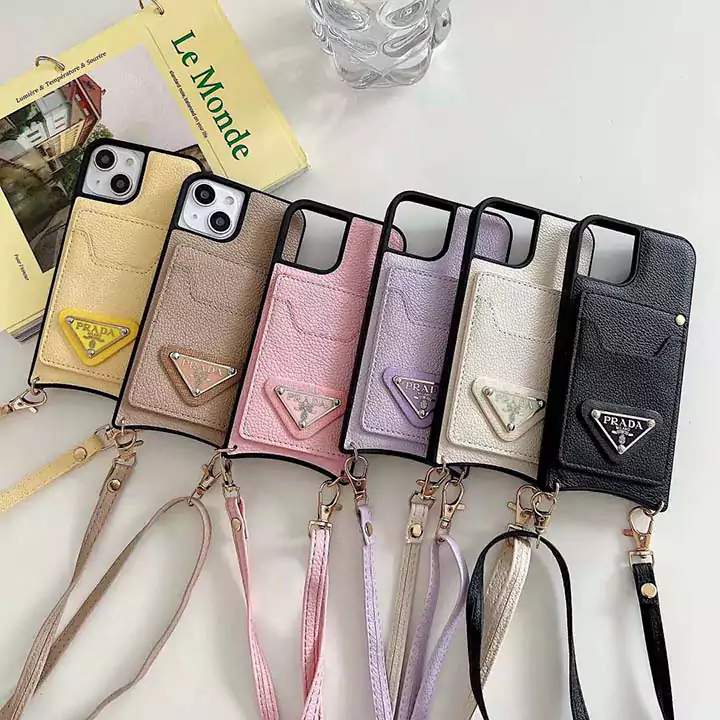 Prada iphone16ケースミラー付き