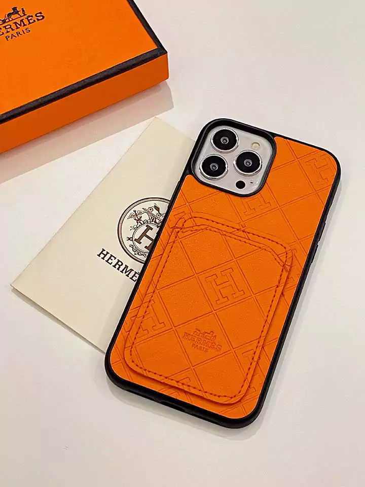 Hermes iphone16 plusケース 型押し