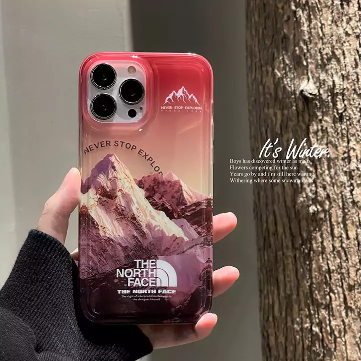 The North Face iphone16 proケース 滑り止め