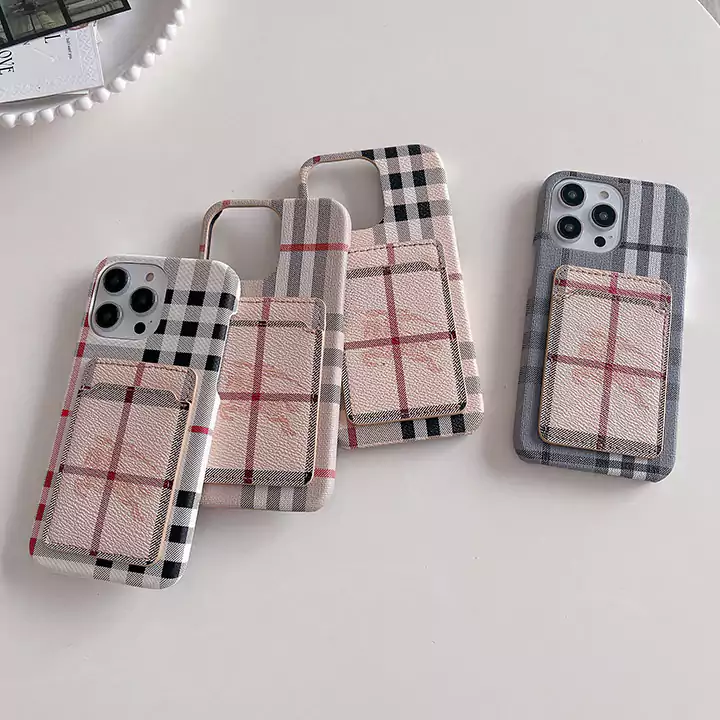  Burberry iphone16 レザー スマホケース