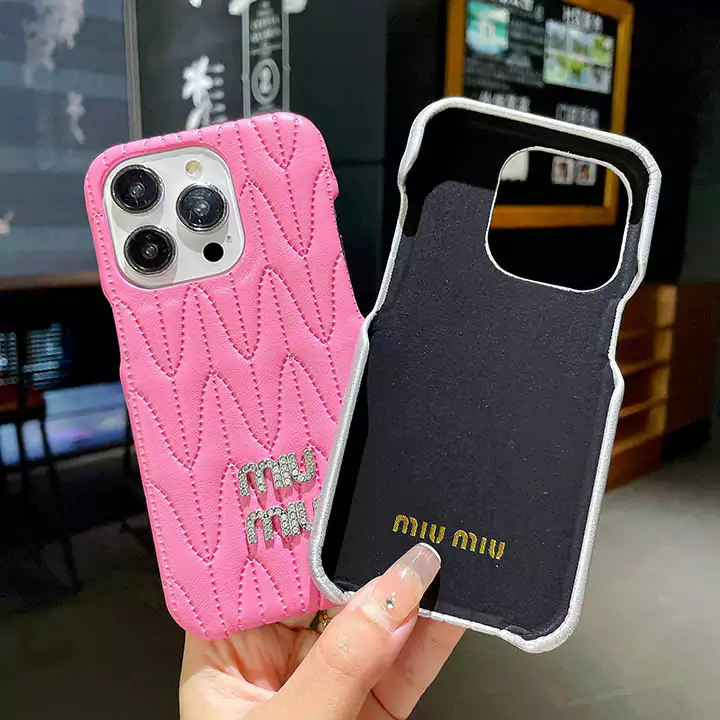 miumiu  iphone15 pro max スマホケース 高级 