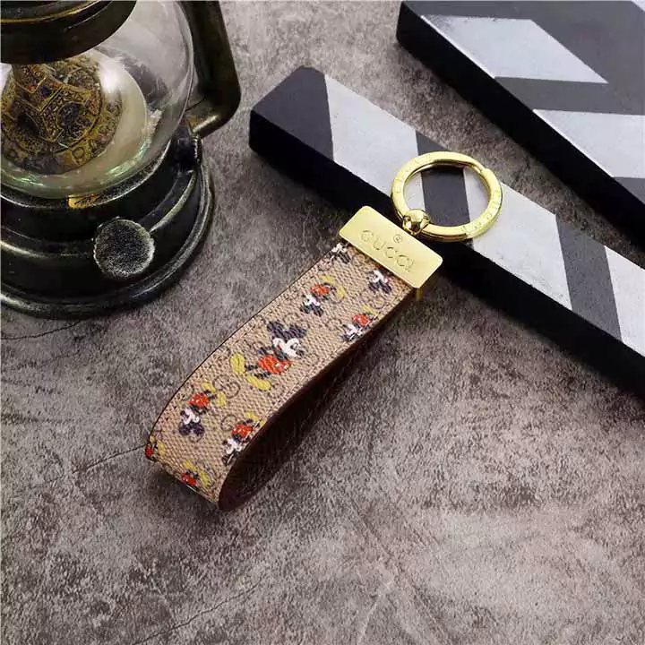 GUCCI ミッキーマウス柄 キーリング