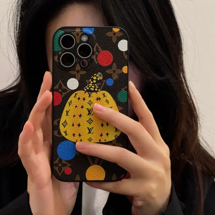 草間彌生 コラボ iphone16ケース