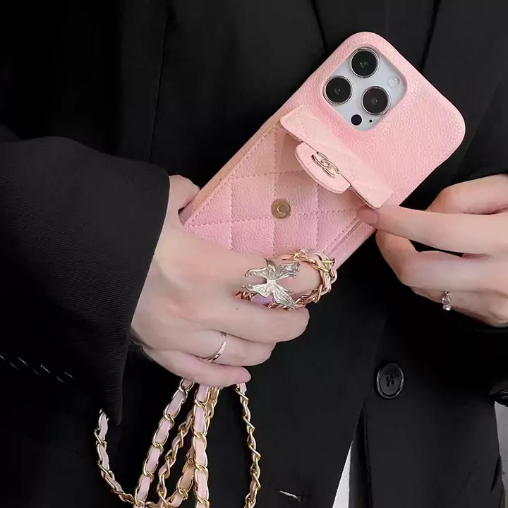 chanel iphone 17airケース 肩掛け