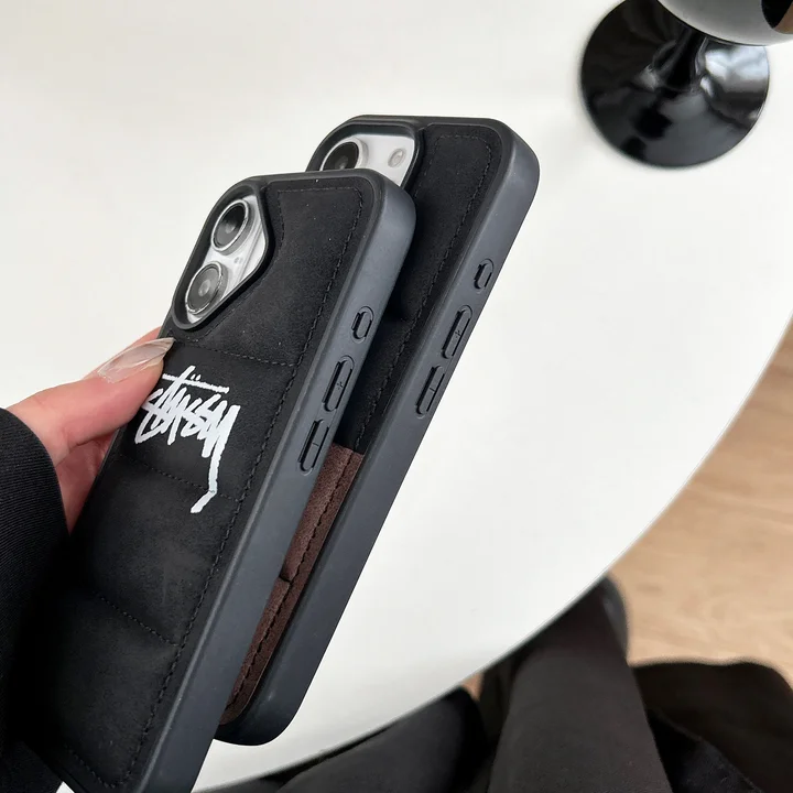 ステューシー iphone16 proケース ダウンジャケット