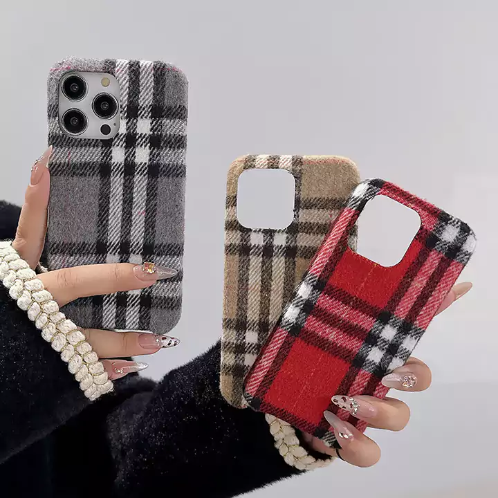 バーバリー チェック柄 iphone17ケース