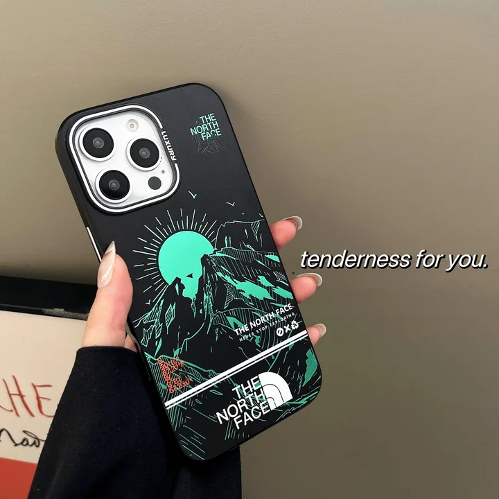 ノース フェイスiphone17携帯ケース カップル