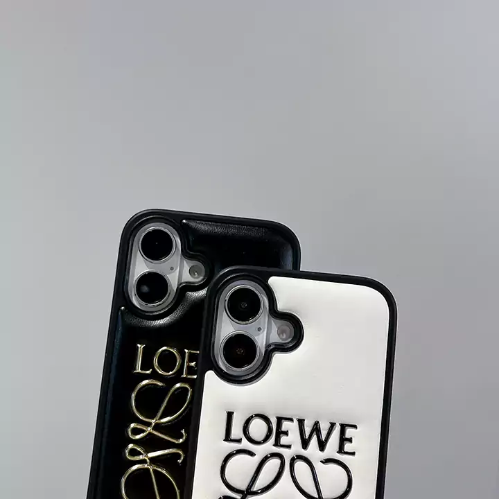ロエベ iphone17pro レザーケース