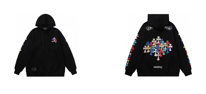 CHROME HEARTS パーカー マルチカラー