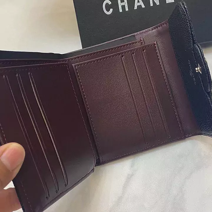 chanel 財布 本革 レザー