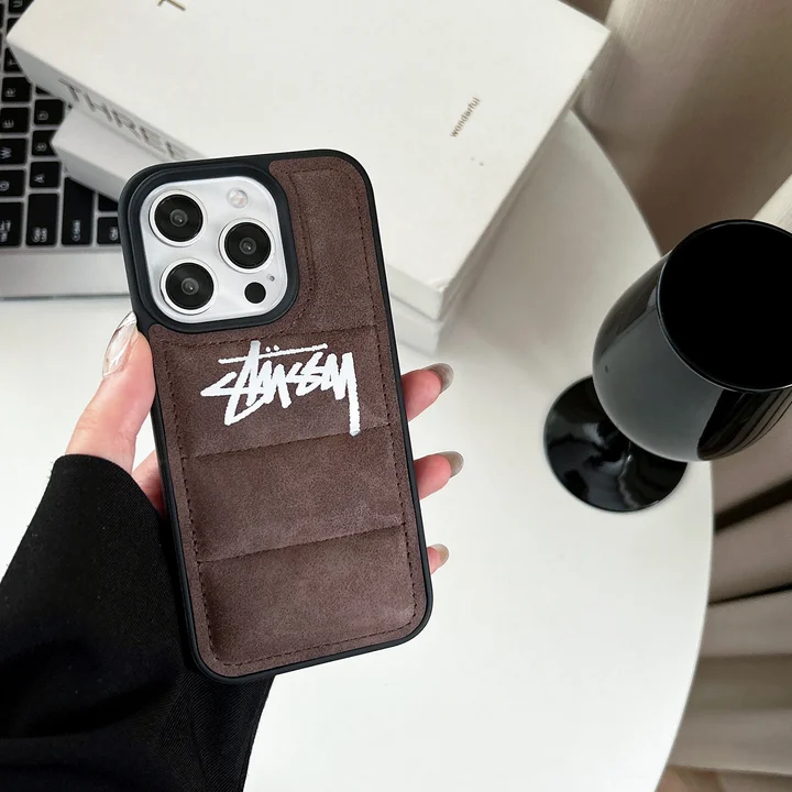 stussy iphone16ケース シリコン