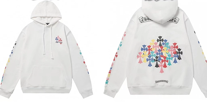 CHROME HEARTS 刺繍ロゴ パーカー