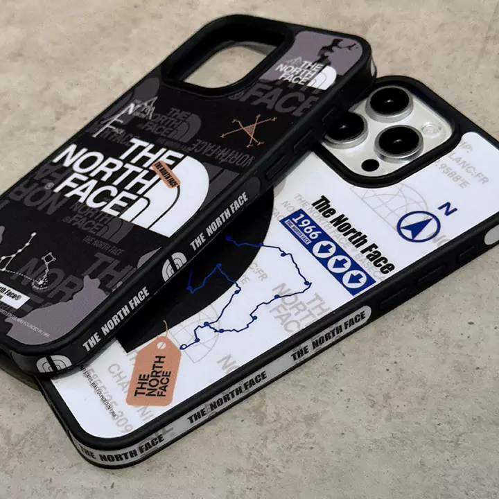 ノースフェイス iphone17proケース かわいい 