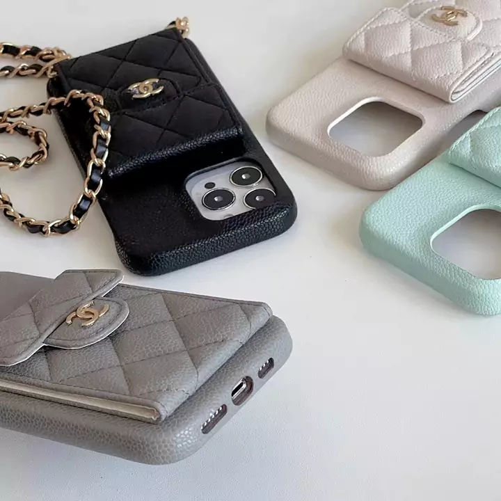 chanel iphone 17ケース 背面 カード収納