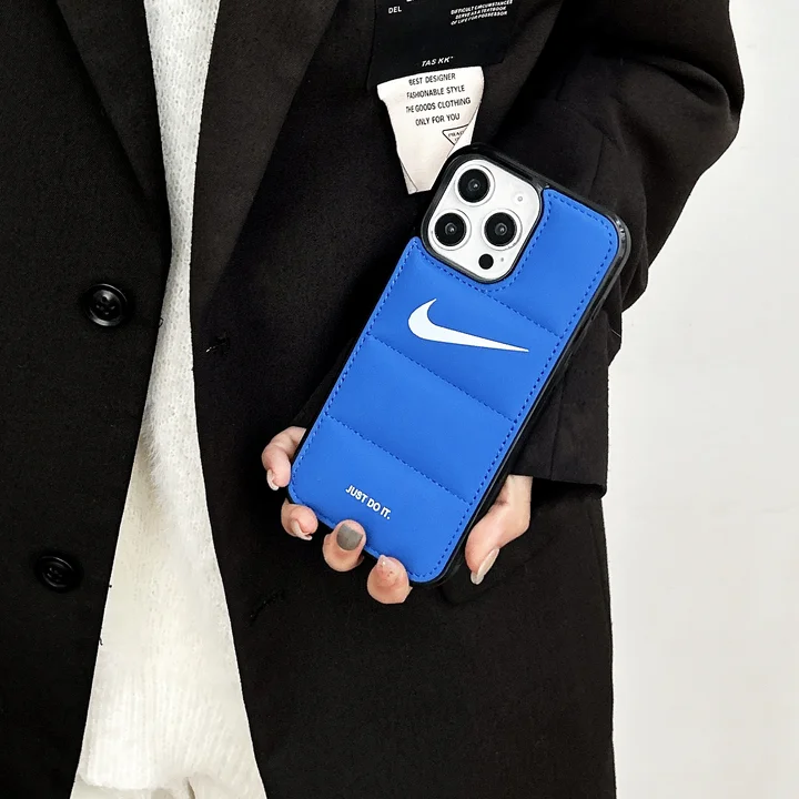 ナイキ iphone17proケース PUレザー