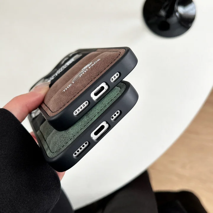 ノースフェイス iphone16ケース シリコン