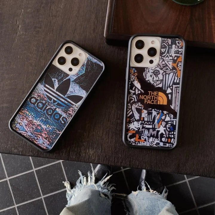 アディダス iphone 17proケース 絵画