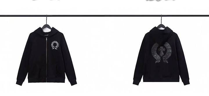Chrome Hearts クロスロゴ パーカー
