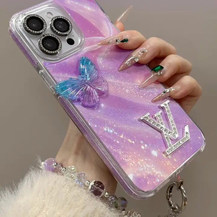 chanel iphone 17 pro携帯ケース 紫色