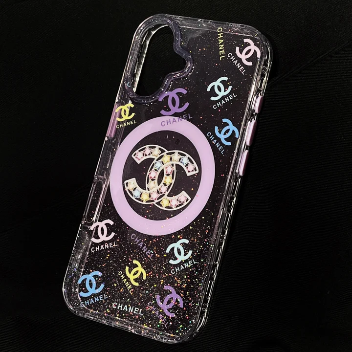 Chanel iphone17 pro maxグリッターカバー