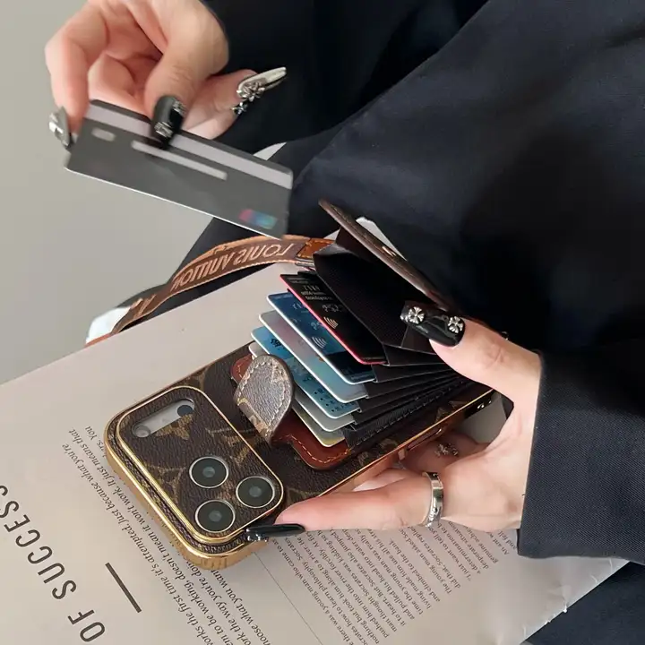 ルイヴィトン iphone17proケース 大容量 カード収納