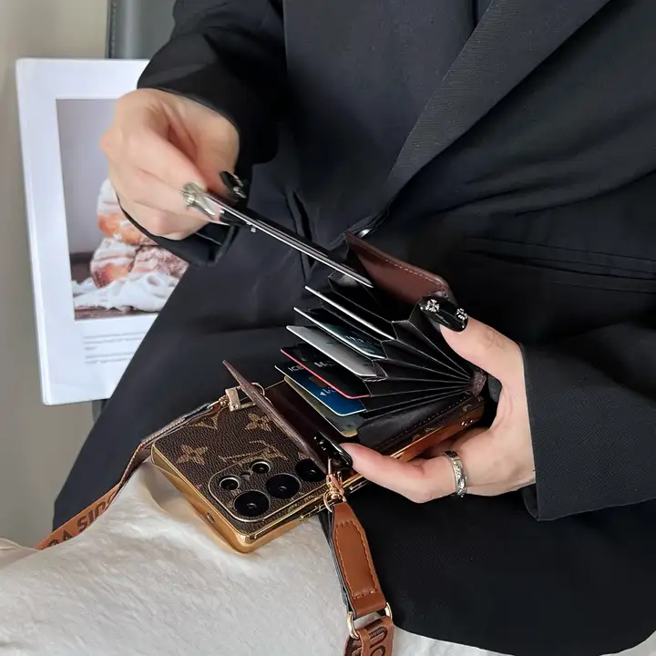 ヴィトンgalaxy s26 ultraケース 大容量 カード収納