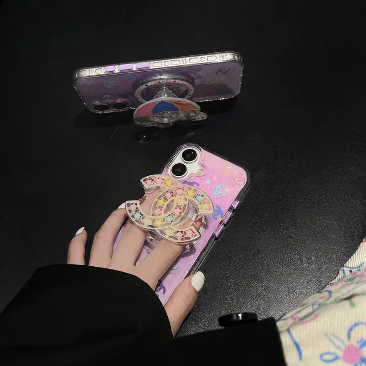 Chanel iphone17ケースキラキラ