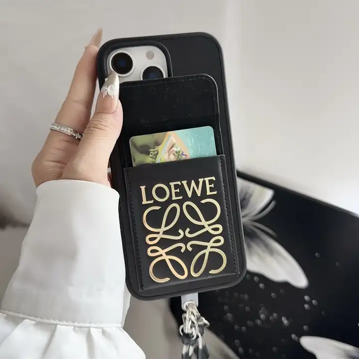 loewe iphone17proケース カード 収納