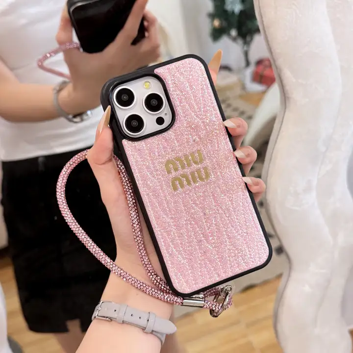 Miu Miu iphone17proケース 女子 おしゃれ