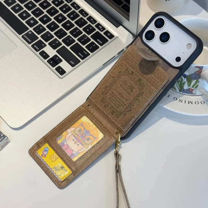 ルイヴィトンiphone17proスマホケース カードポッケト付き