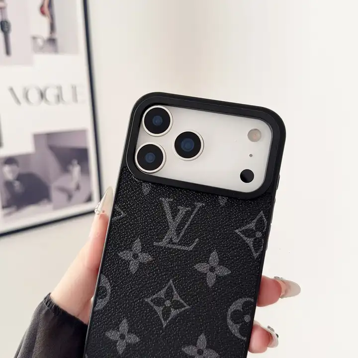 vuitton iphone17ケース PUレザー